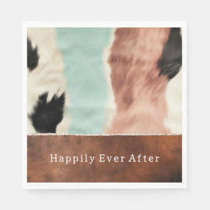 Serviette En Papier Broyer la crème à la menthe cowhgirl