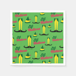 Serviette En Papier Buddy l'Elfe Elf Culture Motif