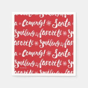 Serviette En Papier Buddy l'Elfe Sourire est mon Motif favori