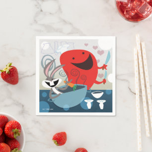 Serviette En Papier BUGS BUNNY™ & Gossamer Préparation de repas Whimsi