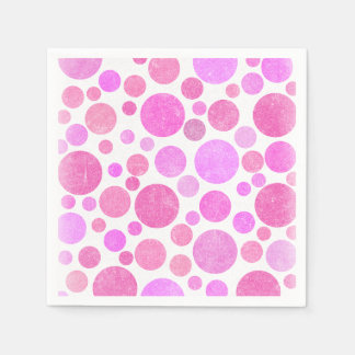 Serviette En Papier Bulle de chewing-gum rose