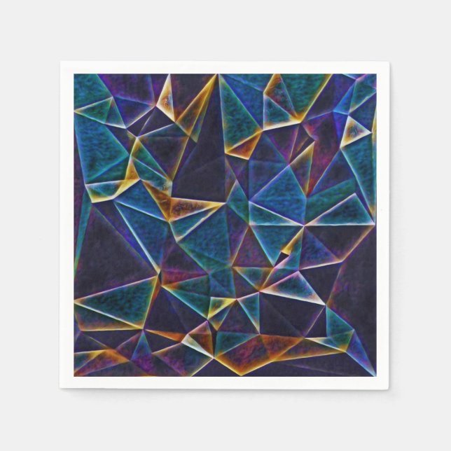 Serviette En Papier Bulles cassées (Devant)