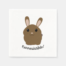 Serviette En Papier Bunny Earresistible