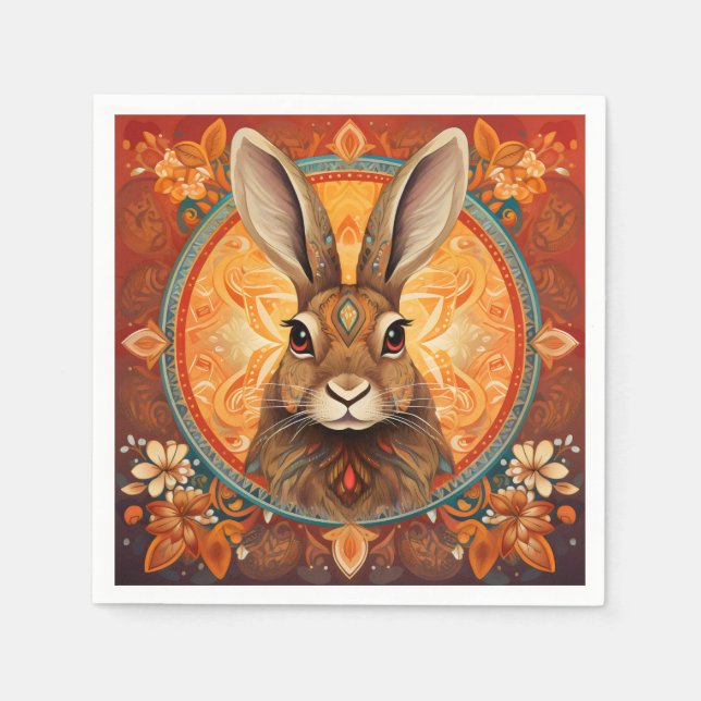 Serviette En Papier Bunny SCV 40 (Devant)