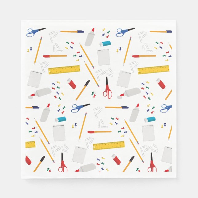 Serviette En Papier Bureau scolaire et artisanat Fournitures Motif (Devant)