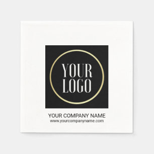 Serviette En Papier Business Company Event Party   ajouter LOGO