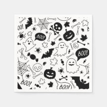 BW Art Motif Halloween Motif Halloween Art