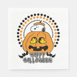 Serviette En Papier cacahuètes Bonne Halloween