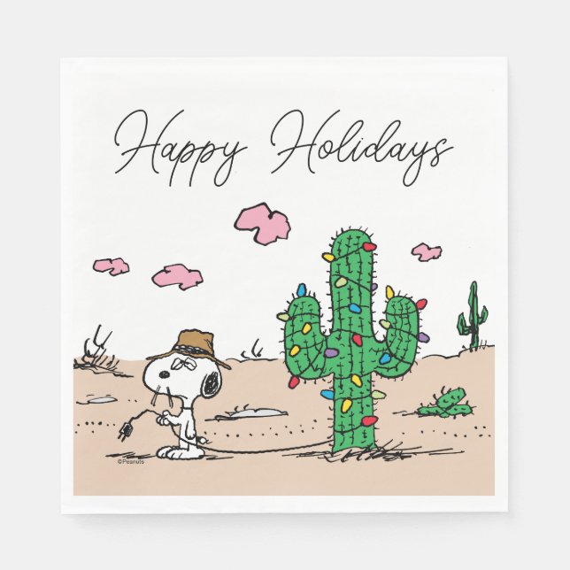 Serviette En Papier cacahuètes | Décorations Spike pour les fêtes (Devant)