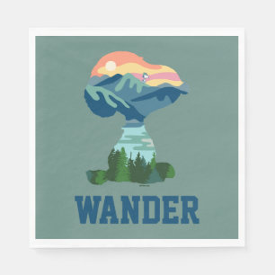 Serviette En Papier cacahuètes Grand Portrait extérieur Snoopy