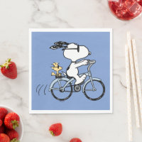 cacahuètes | Vélo Snoopy & Woodstock