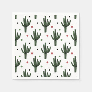 Serviette En Papier Cactus