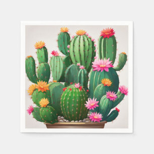 Serviette En Papier cactus