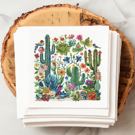 Serviette En Papier Cactus crescendo
