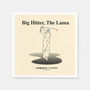 Serviette En Papier Caddyshack Big Hitter, The Lama