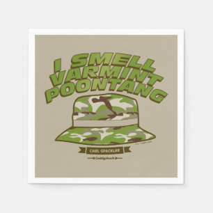 Serviette En Papier Caddyshack Varmint Poontang
