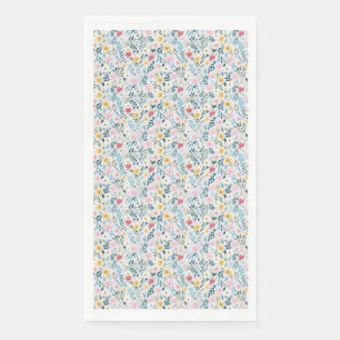 Serviette En Papier Cadeau d'anniversaire   Architecture florale