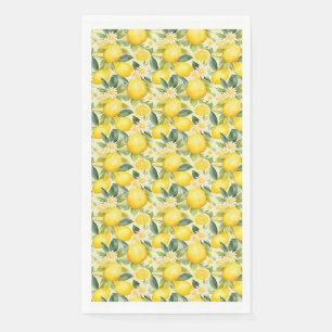 Serviette En Papier Cadeau d'anniversaire   Citron et marmite sans fil