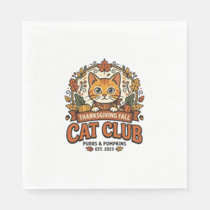Serviette En Papier Cadeau de la fête de Thanksgiving pour les amoureu