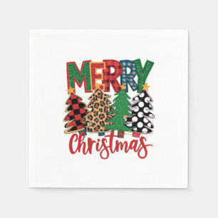 Serviette En Papier Cadeau de Noël Joyeux Noël