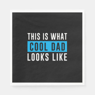 Serviette En Papier Cadeau grand-père   Regard de papa cool
