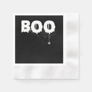 Serviette En Papier Cadeau Spider Halloween Funny Effrayant Petit Ar