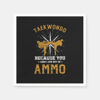 Serviette En Papier Cadeaux d'artiste martiale cool fantastique Taekwo