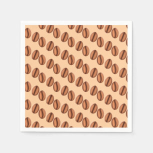 Serviette En Papier Café Caféine Haricots