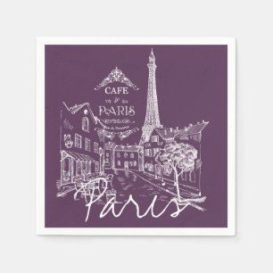Serviette En Papier Café de Paris