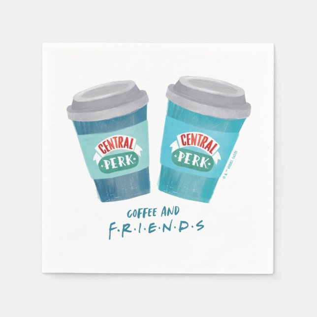 Serviette En Papier Café et amis™ (Devant)