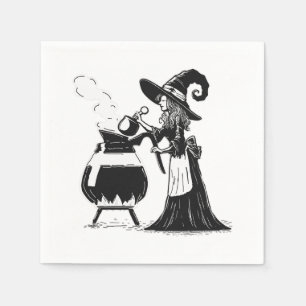 Serviette En Papier Café Halloween