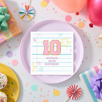 Cahier de notes Varsity preppy pastel patch 10e an