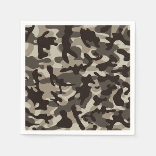 Serviette En Papier Camouflage de proximité