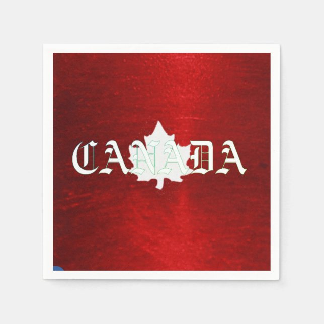 SERVIETTE EN PAPIER CANADA (Devant)