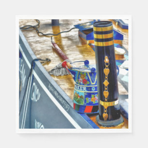 SERVIETTE EN PAPIER CANAL NARROWBOAT