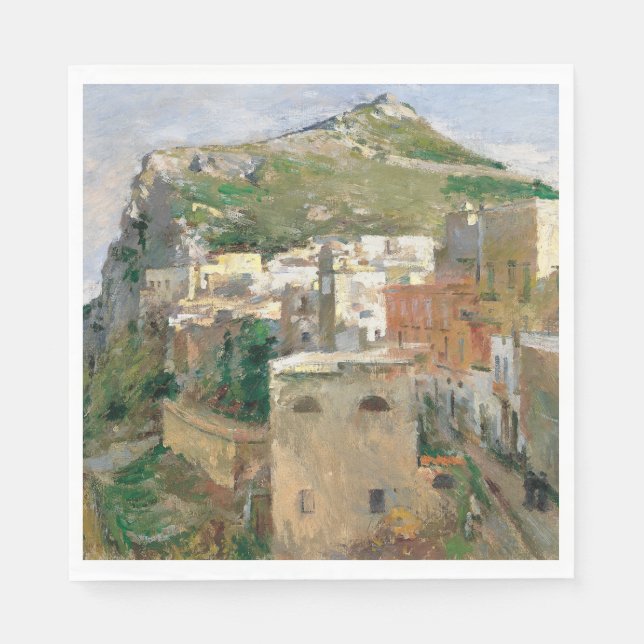 Serviette En Papier Capri (par Theodore Robinson) (Devant)