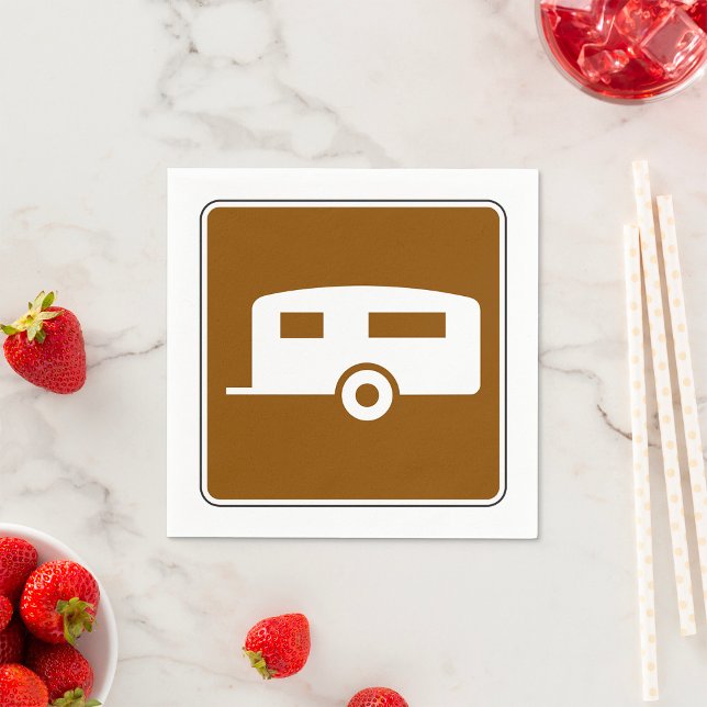 Serviette En Papier Caravan Park Papier serviettes (Créateur téléchargé)