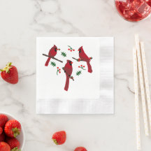 Cardinal Papier Napkin