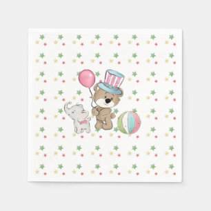 Serviette En Papier Carnaval Carnival Papier Napkins