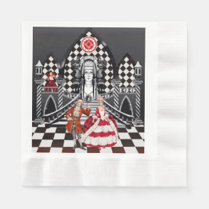 Serviette En Papier Carnaval dans un pays magique