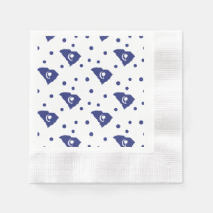 Serviette En Papier Caroline du Sud