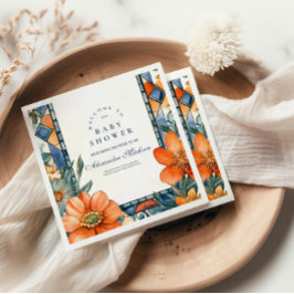 Serviette En Papier Carreaux méditerranéens Amalfi Capri