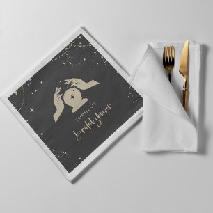 Serviette En Papier Carte mystique Zodiac Tarot Fête des mariées céles