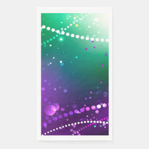 Serviette En Papier Carthagène Solive Purple