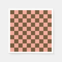 Carton Brown foncé et rose clair