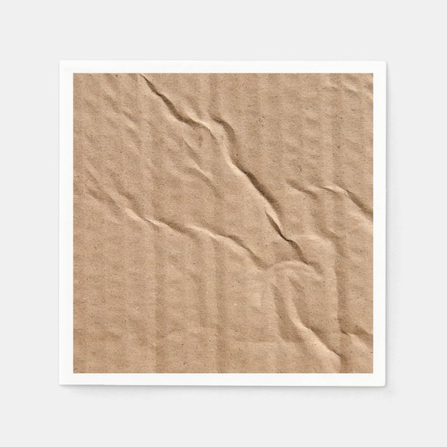 Serviette En Papier Carton Brown générique (Devant)
