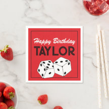 Casino Dice Anniversaire