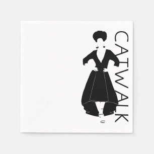 Serviette En Papier Catwalk