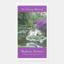 Célébration de la vie Scène tropicale Fleurs viole