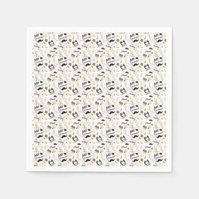 Serviette En Papier Célébration Géniaaaaale (Devant)
